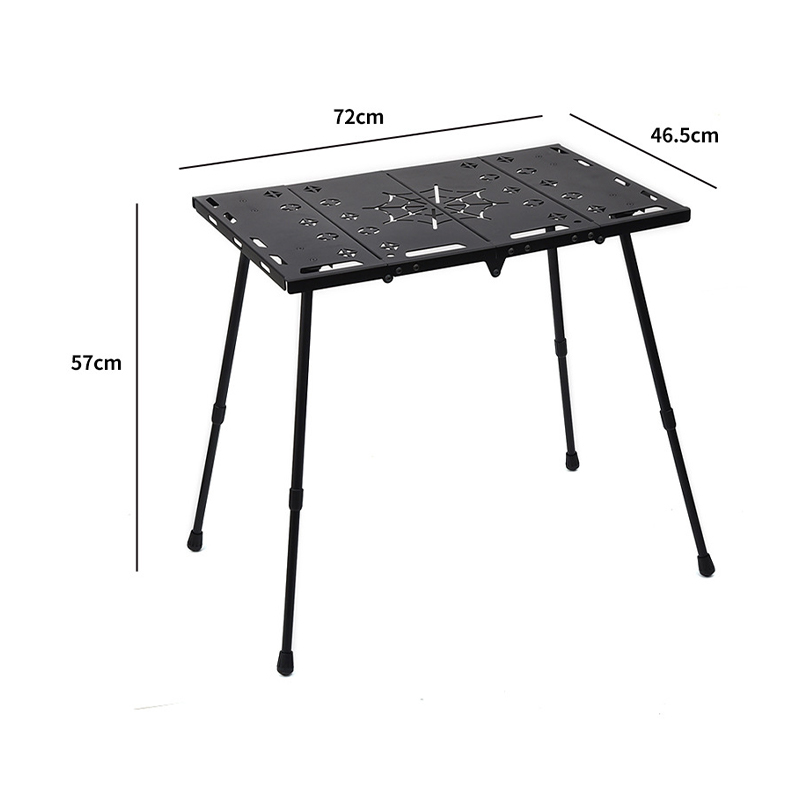 طاولة تكتيكية من سبائك الألومنيوم بأربعة أضعاف
